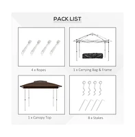 Slickblue Pop-Up Canopy Tent for Instant Outdoor Shelter and Events