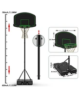 Slickblue Basketball Hoop System with Adjustable Stand