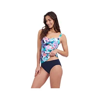 Profile by Gottex Women's Holi Underwire D Cup Crisscross Tankini