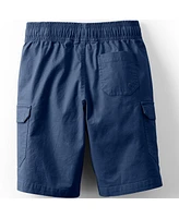 Lands' End Big Boys Husky Stretch Canvas Utility Cargo Shorts