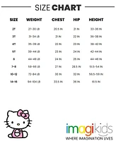 Hello Kitty Little Girls Fleece Pullover Hoodie to