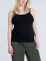 Motherhood Maternity Clip Down Nursing Tank Top Cami