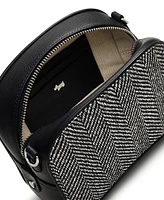 Radley London Arden Crescent Herringbone Zip Around Crossbody Bag