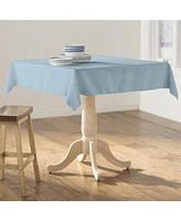 Slickblue 52x52 Inch Square Tablecloth Durable Polyester Poplin, Perfect for Dining & Events