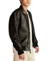 Lucky Brand Men's G15 Leather Flight Jacket