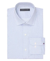 Tommy Hilfiger Men's Th Flex Regular Fit Wrinkle Free Stretch Twill Dress Shirt