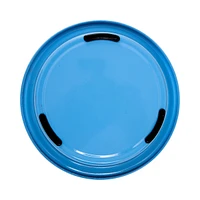 Country Living Set of 2 Coated Stainless Steel Heavy Dog Bowls – Ideal for Medium to Large Breeds 32oz