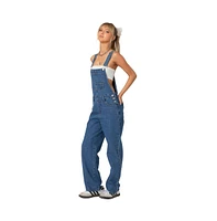 Edikted Women's Rosemary Denim Overalls