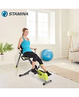 Stamina Products Stamina Wonder Stationary Portable Magnetic Resistance Training Exercise Bike