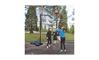 Slickblue Adjustable Portable Basketball Hoop for Home and Outdoor Use