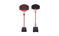 Slickblue Portable Removable Adjustable Teenager Basketball Rack