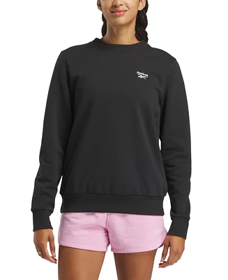 Reebok Women's Identity Fleece Crewneck Sweatshirt