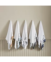 Linery & Co Co. Combed Cotton Absorbent Durable Decorative Towel Set