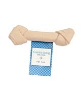 Country Living Nylon Chew Dog Bone: Durable Rawhide-Shaped Toy for Dogs - Large