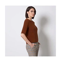 Etcetera Women's Knit Pullover Sweater Decorous