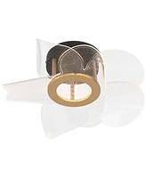 Possini Euro Design Possini Euro Etherea 16" Modern Black and Gold Led Ceiling Light