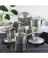 BergHOFF DiNA Meta 10pc Recycled 18/10 Stainless Steel Cookware Set