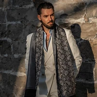 Pasquino - Silk Scarf for Men