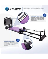 Stamina Products Stamina 55-4379 AeroPilates Reformer Plus Whole Body Resistance Workout System