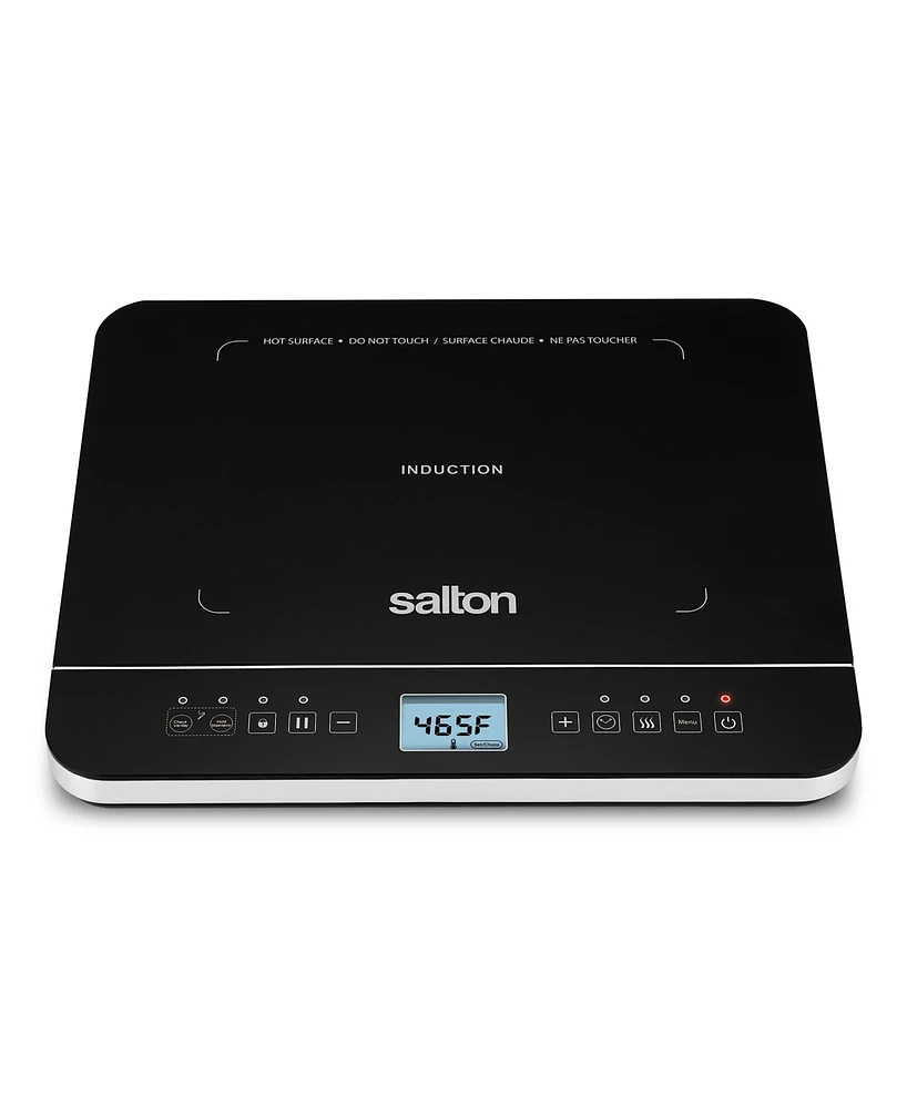 Salton 1500W Induction Cooktop with Temperature Probe