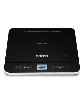 Salton 1500W Induction Cooktop with Temperature Probe