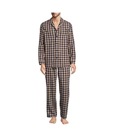 Lands' End Men's Flannel Pajama Set