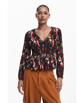 Desigual Women's Floral blouse