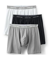 Lands' End Men's Comfort Knit Boxer 3 Pack