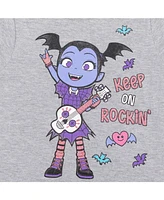 Disney Girls Sofia the First Minnie Mouse Vampirina Fancy Nancy 4 Pack T-Shirts to