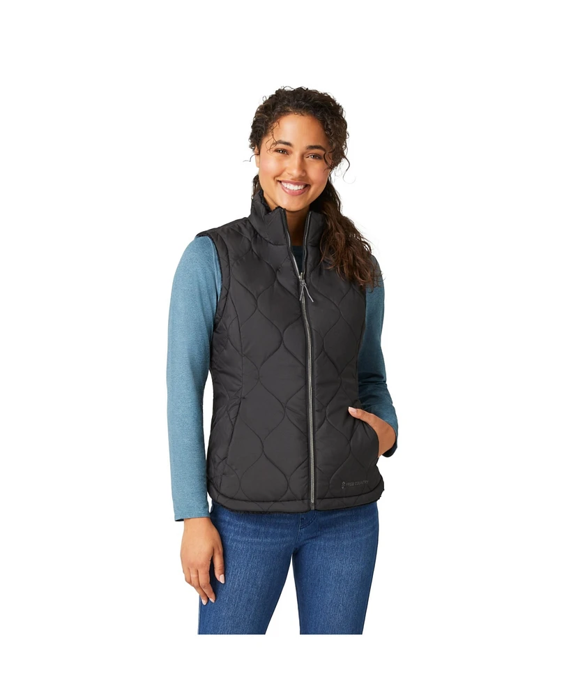 Free Country Women's Cloud Lite Reversible Vest