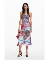 Desigual Women's Printed midi dress M. Christian Lacroix