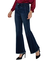 Liverpool Los Angeles Women's Hanna Mid-Rise Flare Jeans