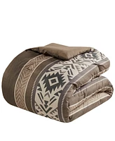 Madison Park Mariposa Stripe Herringbone 5-Pc. Comforter Set