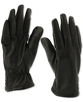 Calvin Klein Men's Injected Leather Gloves