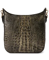 Brahmin Leia Melbourne Embossed Leather Crossbody