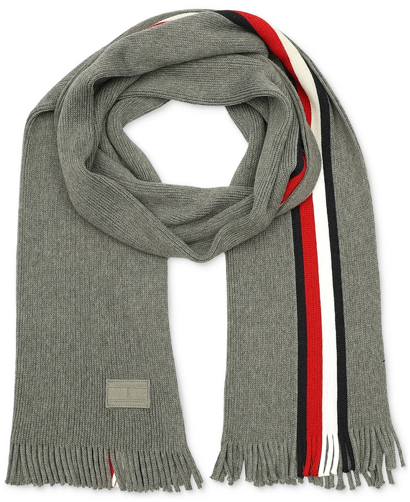 Tommy Hilfiger Men's Global Stripe Raschel Scarf