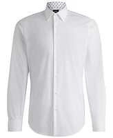 Boss by Hugo Men's Easy-Iron Regular-Fit Dress Shirt