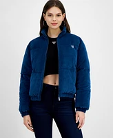 Guess Women's Couture Zip-Front Puffer Jacket