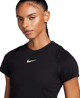 Nike Women's Court Advantage Dri-fit Short-Sleeve Top