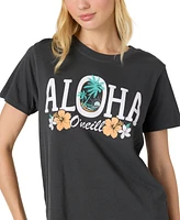 O'Neill Juniors' Aloha Scenic Beach Brand T-Shirt