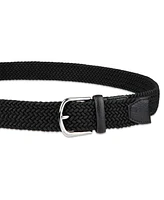 Cole Haan Men's Fully Adjustable Stretch Casual Corded Web Belt