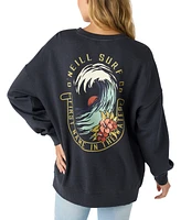 O'Neill Juniors' Oversized Crewneck Sweatshirt