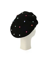 Kate Spade New York Women's Embellished Beret Hat