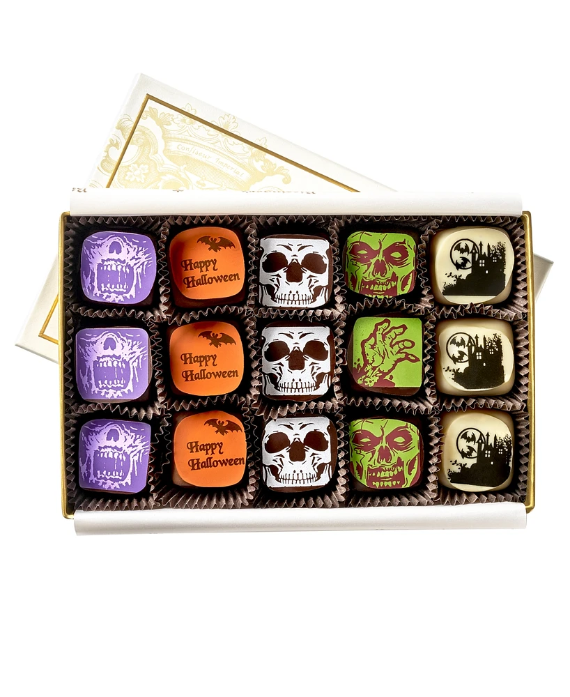 Bissinger's Handcrafted Chocolate Halloween Assorted Caramels, 15 Piece