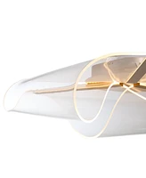 Possini Euro Design Possini Euro Grosvenor 25" Brushed Gold Led Ceiling Light