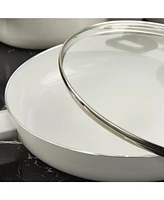 BergHOFF Leo Glints 3pc Ceramic Nonstick Cookware Set, Spirit, Recycled