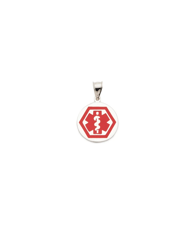 Drs, Inc. Sterling Silver Medical Pendant