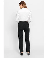 Olsen Women's Mona Fit Straight Leg Casual Pant