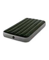 Intex Dura-Beam Standard Downy Air Mattress w/Built-In Foot Pump, Twin, 2 Pack