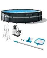 Intex Ultra Xtr 18' x 52" Above Ground Pool with Pump, Vacuum, & Maintenance Kit